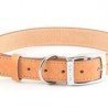 Collar Heritage Diamond Cuero Tan Small 26-36cm