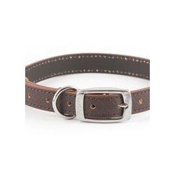 Collar Heritage Diamond Marron brown Small 26-36cm