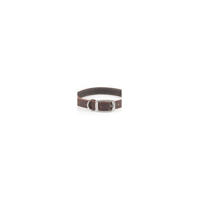 Collar Heritage Diamond Marron brown Small 26-36cm