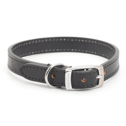 Tan Sewn Dog Collar 50CM NEGRO