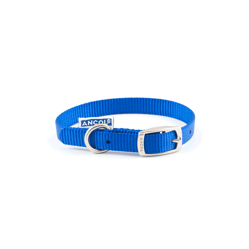 Collar nylon ANCOL AZUL 45cm Sz4