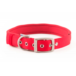 Collar nylon acolchado ANCOL ROJO 65cm Sz4