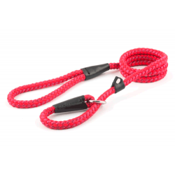 Ramal+collar ahogo nylon redondo ROJO 12mm x 1.2m