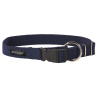 Collar ajustable Safe XXL  Algodón Azul marino-Navy Blue 49-85 [b] x 3cm