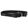 Collar ajustable Safe XXL  Algodón Negro-Black 49-85 [b] x 3cm