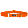 Collar semi ahogo Algodón XXL 45-85 [b] x 3cm Naranja-Orange