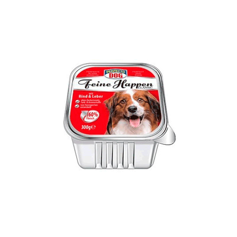 Lata Perfecto Dog Ternera e Higado 300gr (*9)91