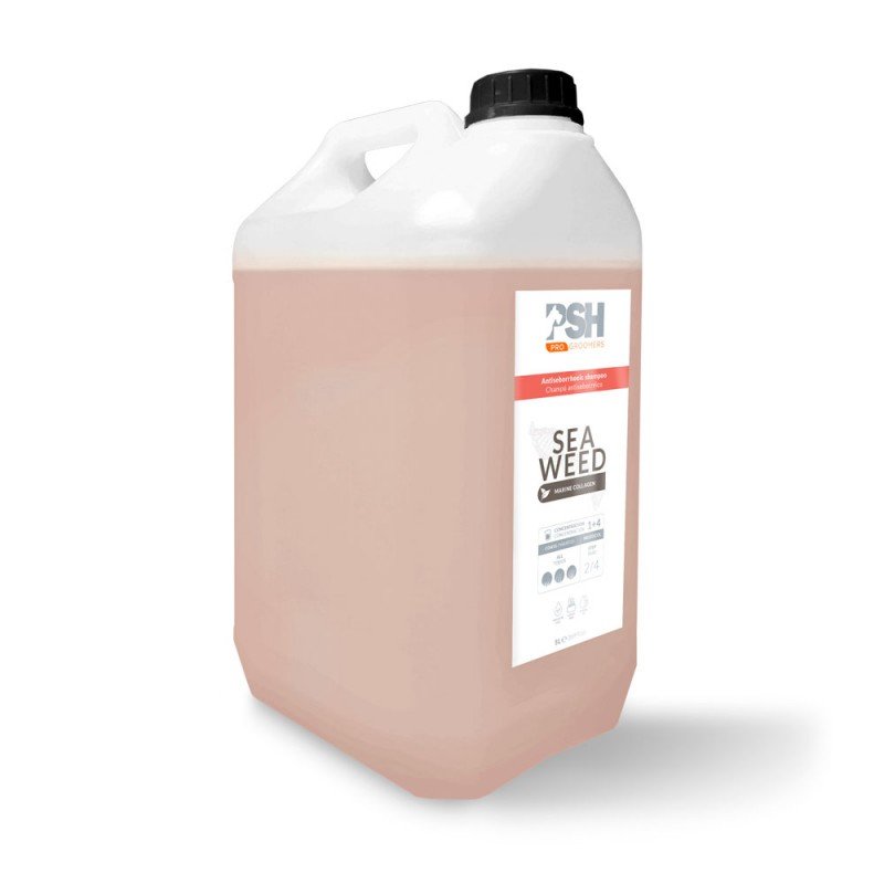 Garrafa 5L champú SEA WEED algas marinas (antiseborreas) PSH groomers