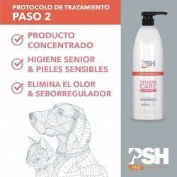 Fr 1000ml champú senior care shampoo PSH groomers