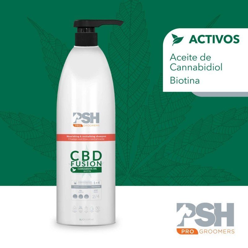 Fr 1000ml Champú CBD PURE GREEN PSH groomers
