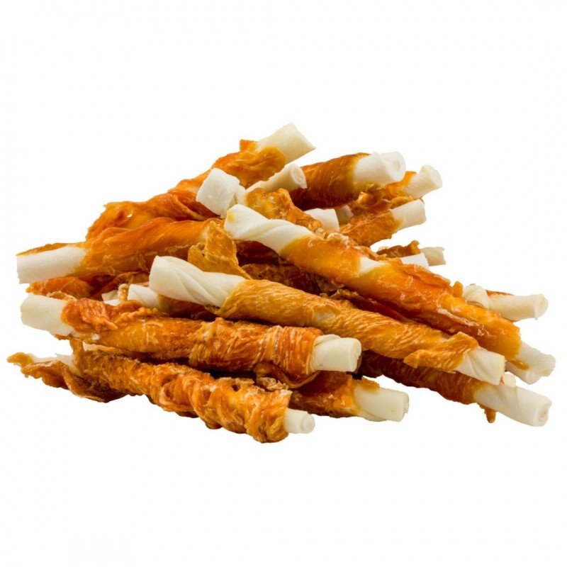 Bolsa 500 gr Stick piel con pollo trenzado