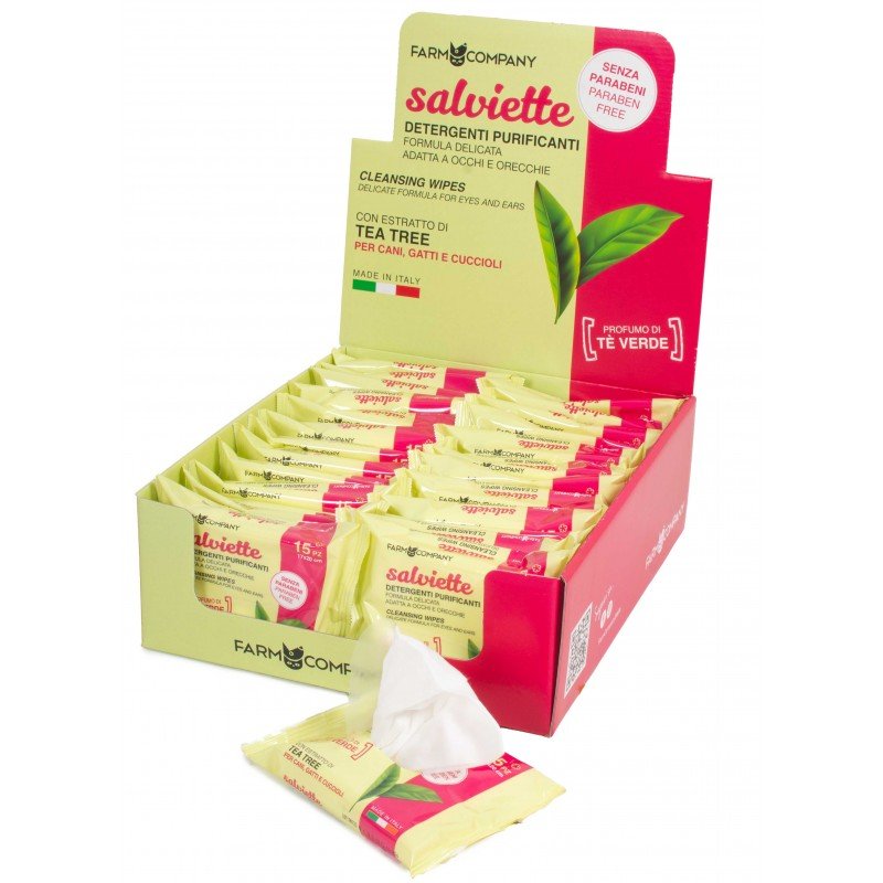 Toallitas especiales extra delicada para OJOS Y OIDOS  15 piezas