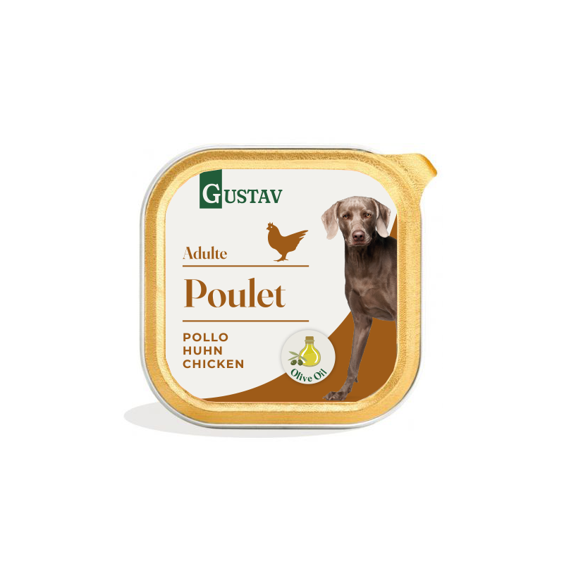 DOG Gustav Pate de Pollo 300gr