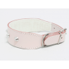 Collar Cuero Clavos Bulldog 55cm