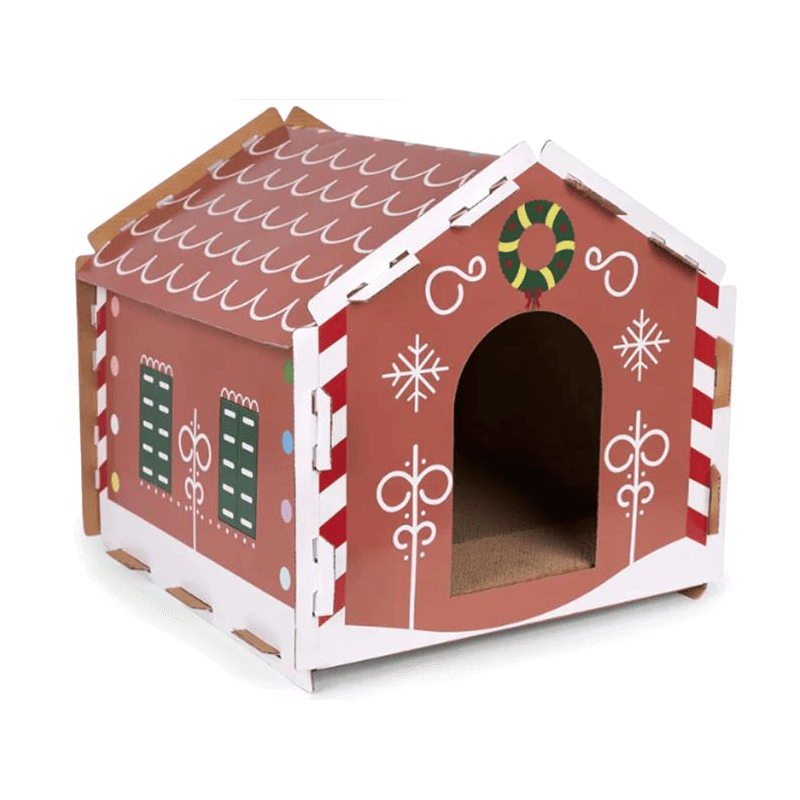 XMAS Rascartón Casita de jengibre 38x39x40cm