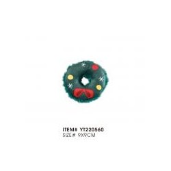 XMAS Peluche Donut gato Ø9cm