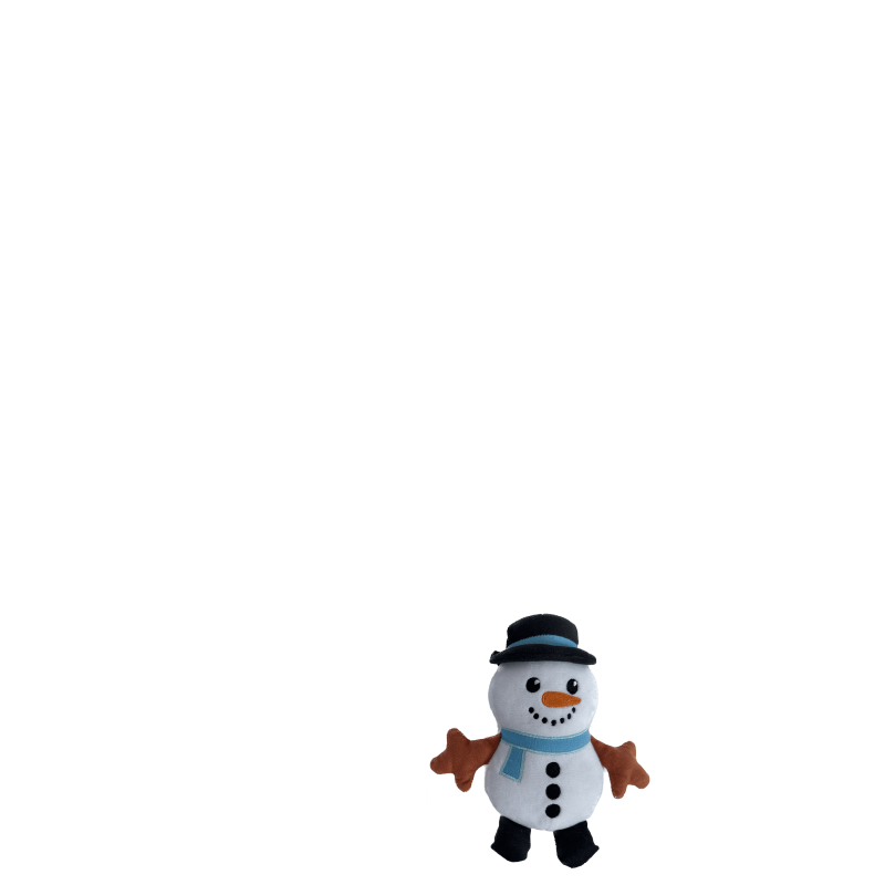 XMAS Peluche Snowman cute 17 cm