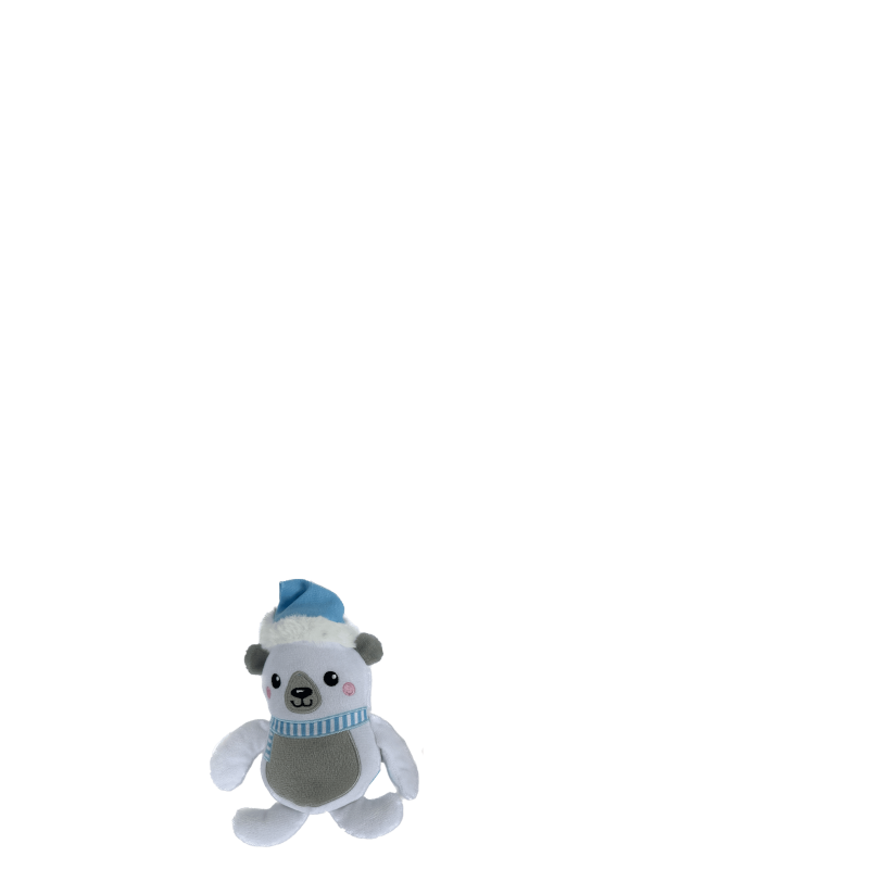 XMAS Peluche Oso polar cute 17cm