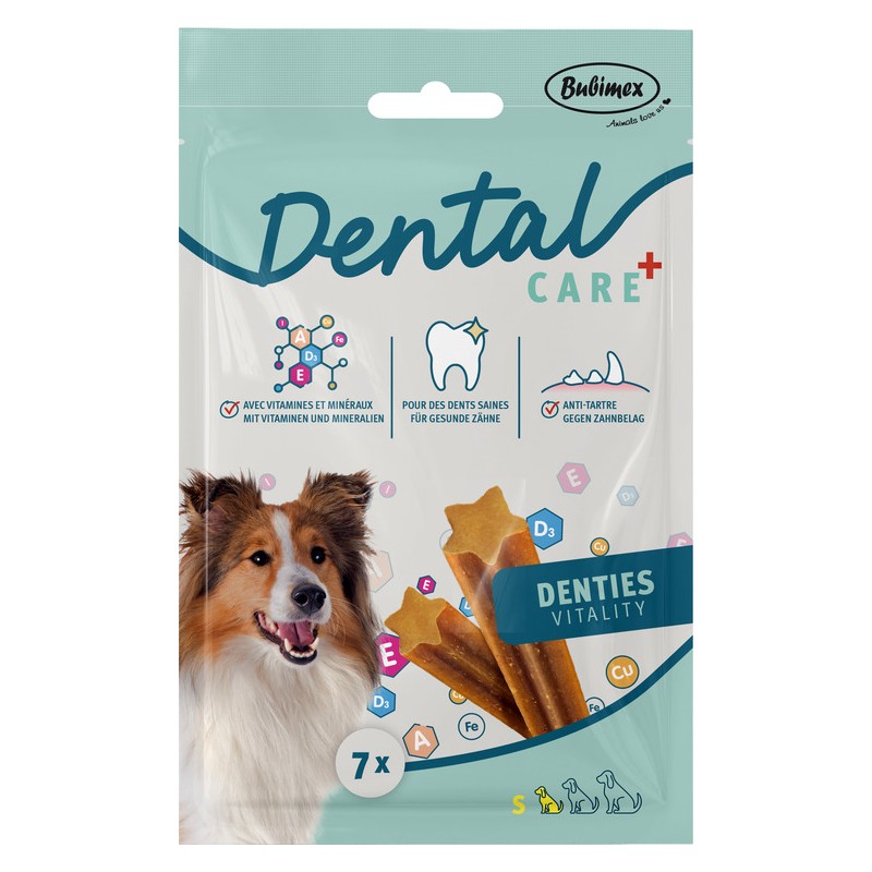 Dental+ Denties Vitality 7x - talla S 70g 24 uni