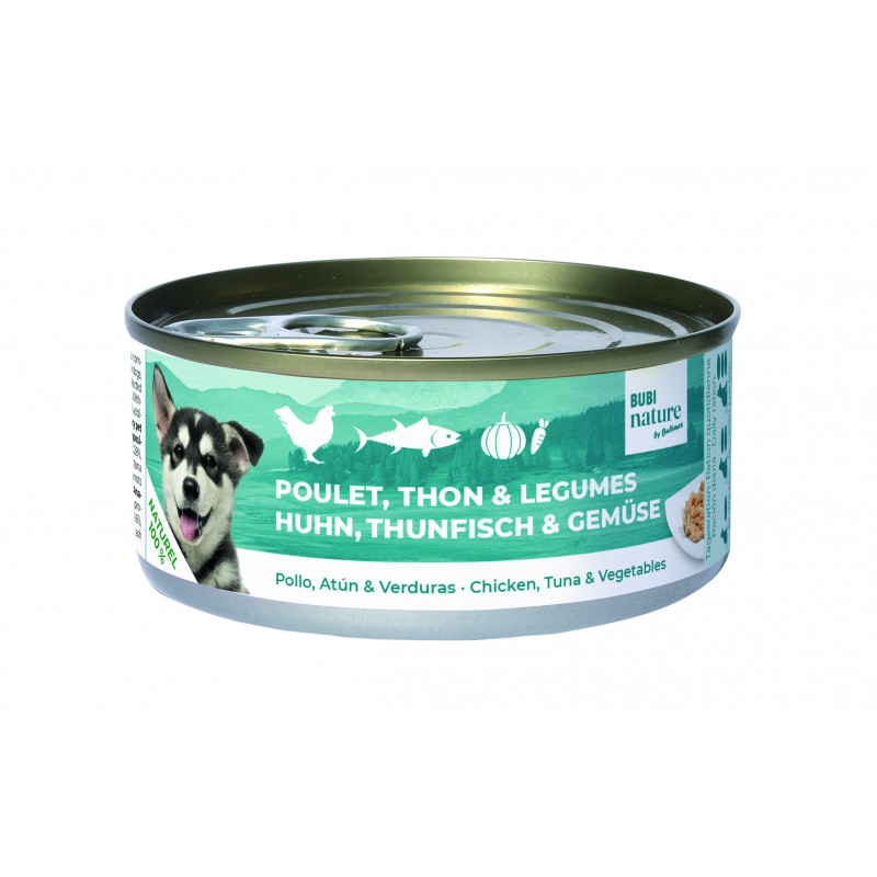 Bubi Nature DOG Pechuga de pollo & legumbres 150g    12