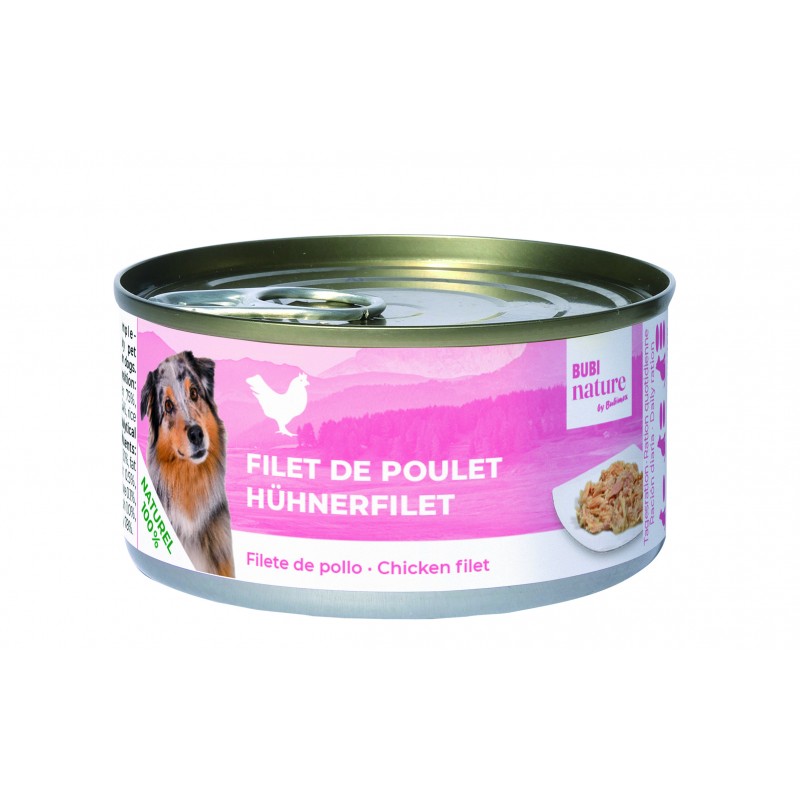 Bubi Nature DOG Filet de Pollo 70gr    24