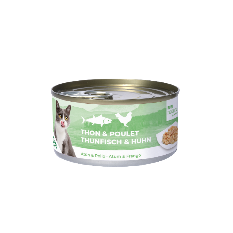Bubi Nature CAT atún & pollo 140gr    12